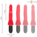 INTENSE - Cynthia Støtende vibrator med varme og fjernkontroll