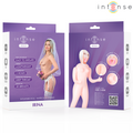 INTENSE DOLLS - Irina Oppblåsbar sexdukke med tre åpninger