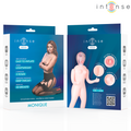 INTENSE DOLLS - Monique Oppblåsbar sexdukke med tre åpninger