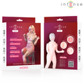 INTENSE DOLLS - Ingrid Oppblåsbar sexdukke med tre åpninger