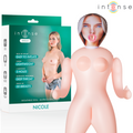 INTENSE DOLLS - Nicole Oppblåsbar sexdukke med tre åpninger