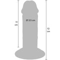 GET REAL - Deluxe Tykk dildo Double-Density 13 cm