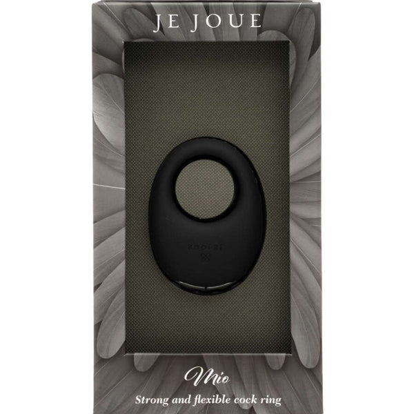 JE JOUE - Fleksibel Penisring Sort