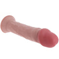 GET REAL - Deluxe Tykk Dildo Dobbel Tetthet 35,5 cm