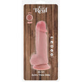 GET REAL - Deluxe Realistisk penis med baller Ekstra tykk 23 cm