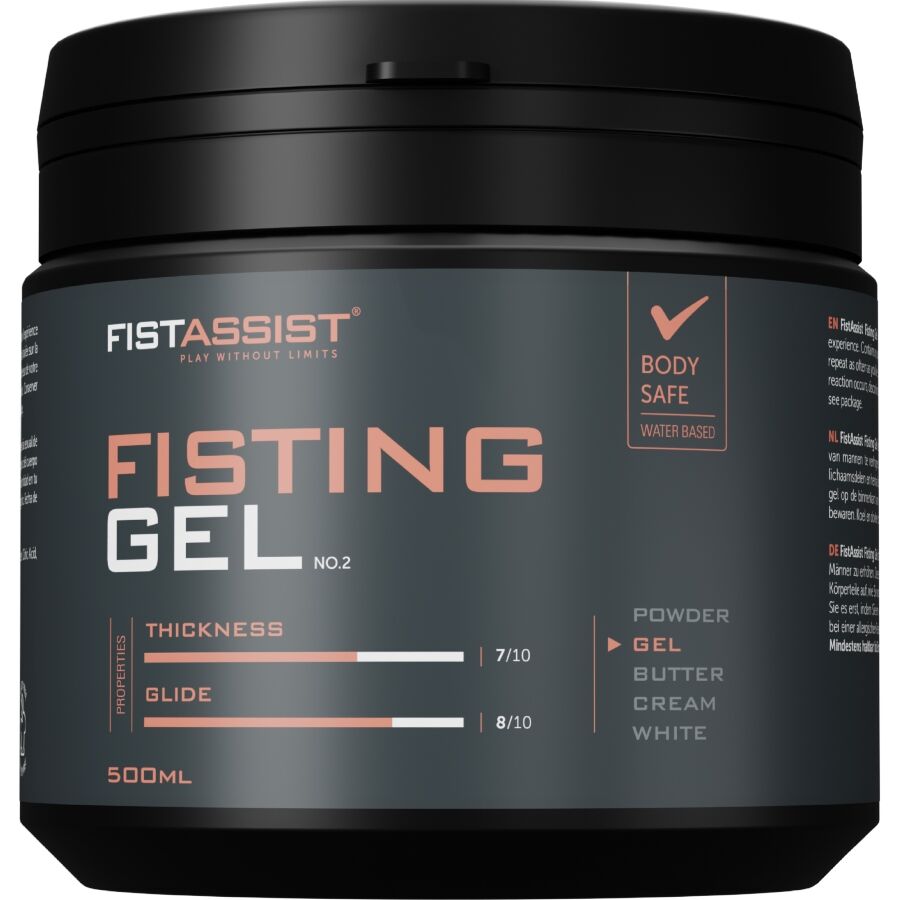 COBECO - Fist Assist Fisting-gel Ekstra tykk Vannbasert 500 ml