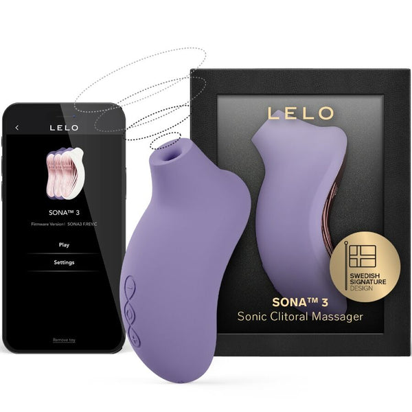 LELO - Sona 3 Sonisk Klitorisstimulator Skumringslilla