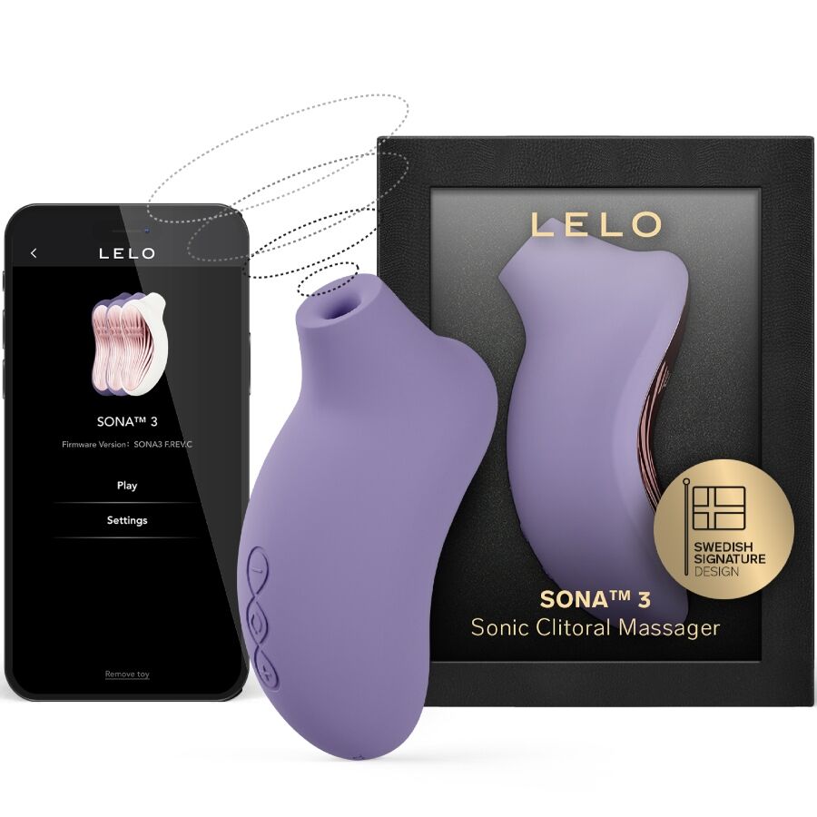 LELO - Sona 3 Sonisk Klitorisstimulator Skumringslilla