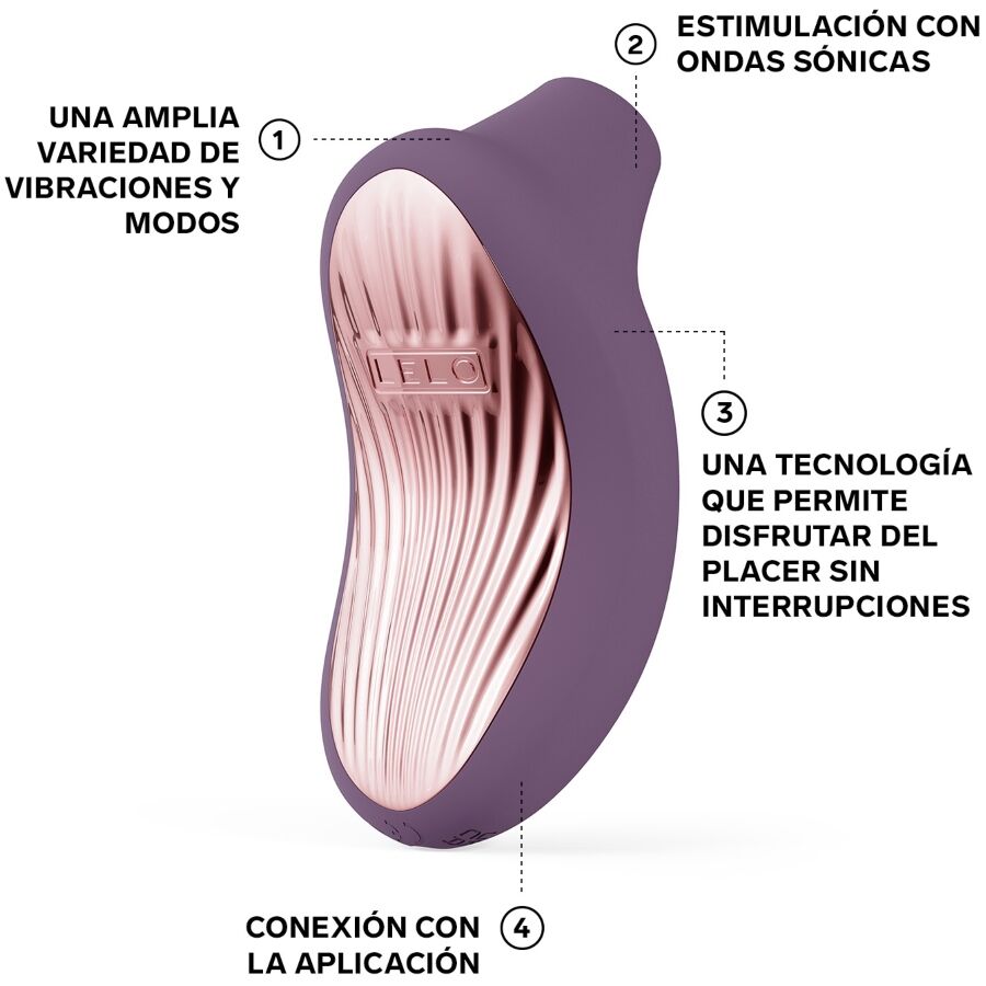 LELO - Sona 3 Cruise Sonisk Klitorisstimulator Plomme