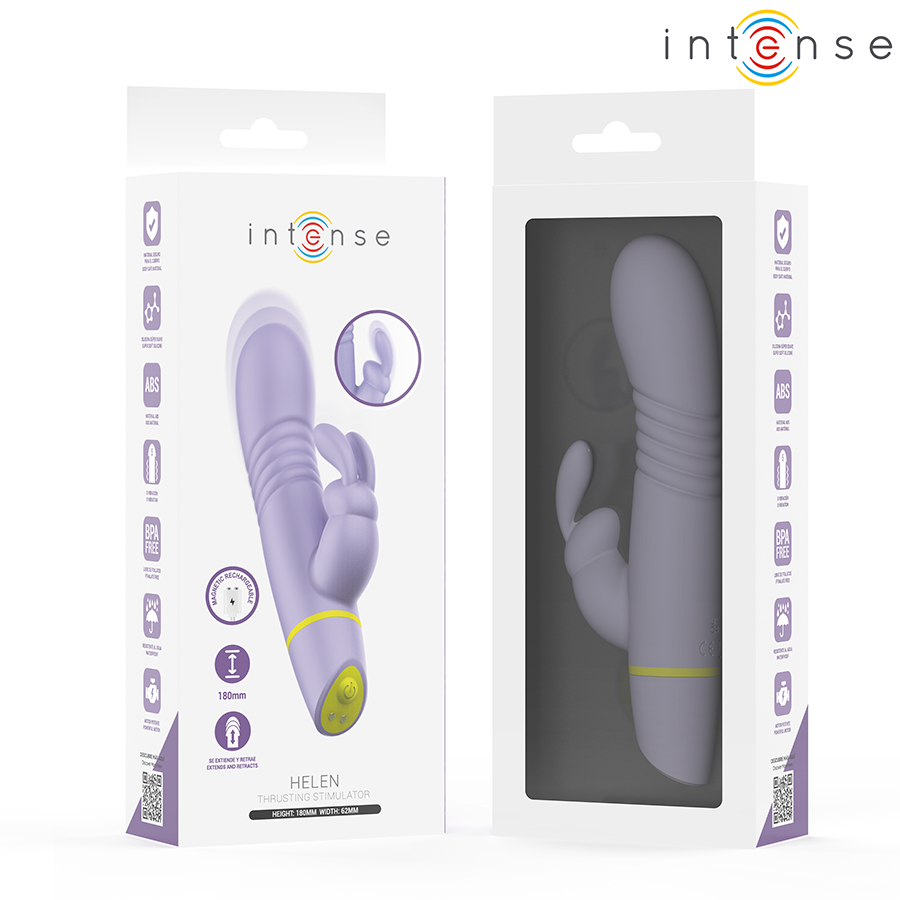 INTENSE - Helen Rabbitvibrator med Støtefunksjon