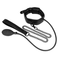 FETISH SUBMISSIVE BONDAGE - Oppblåsbart Halsbånd med Kjede