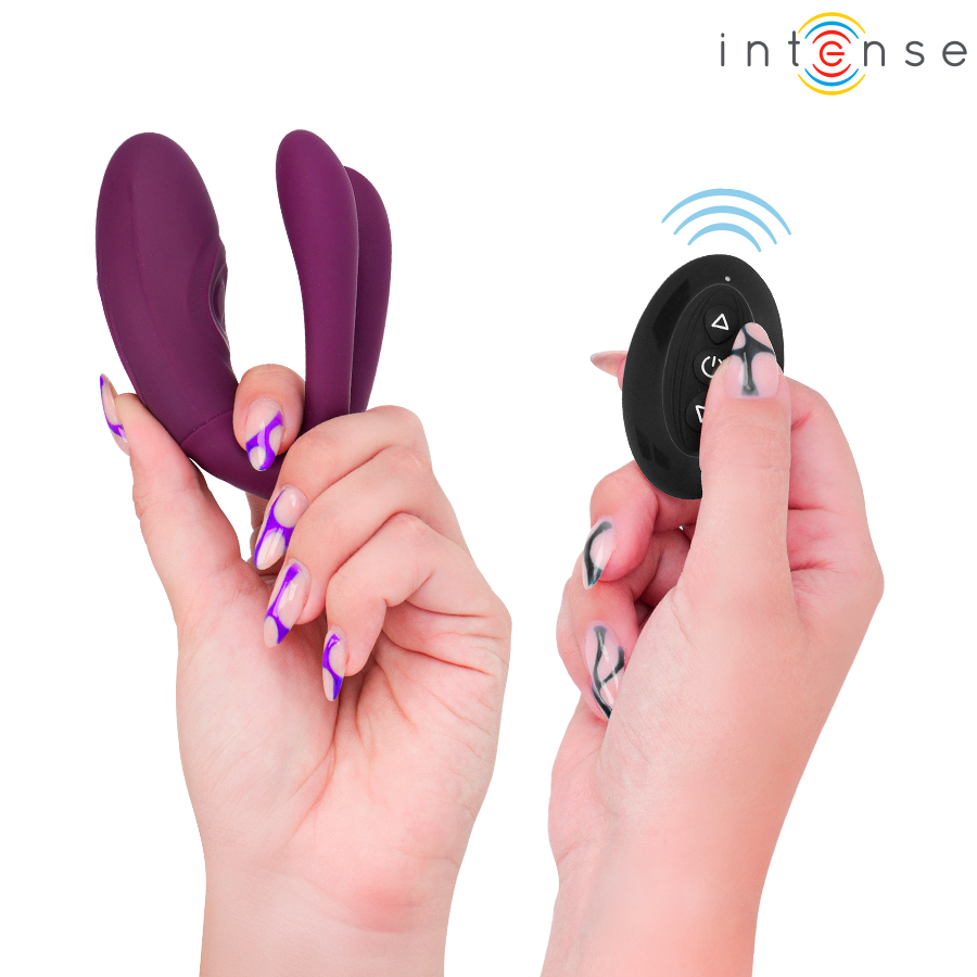 INTENSE - Sandra Vibrator med tapping og fjernkontroll