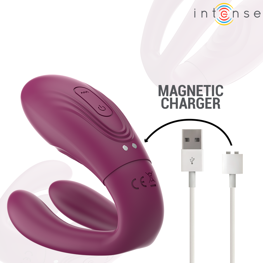 INTENSE - Sandra Vibrator med tapping og fjernkontroll