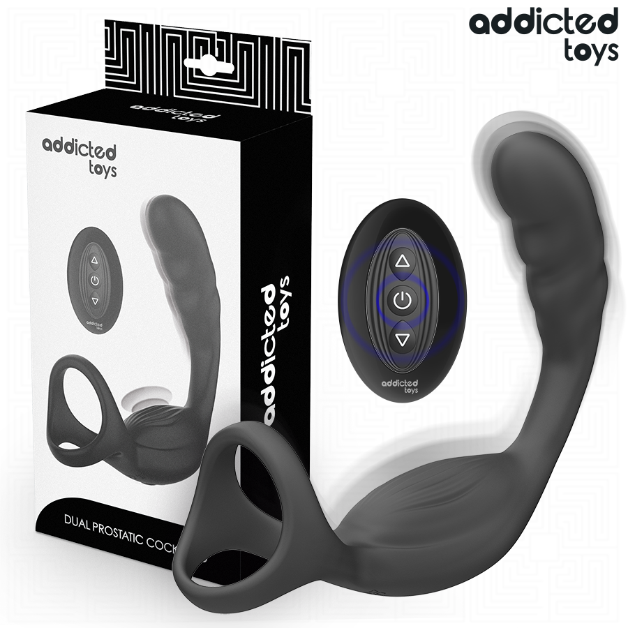 ADDICTED TOYS - Penisring med Analplugg
