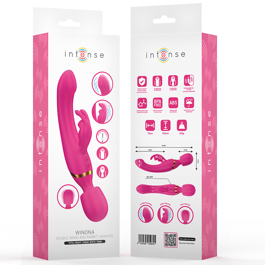 INTENSE - Winona Dobbel vibrator Rabbit & Wand