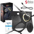 IBIZA - Heart Trusevibrator med fjernkontroll