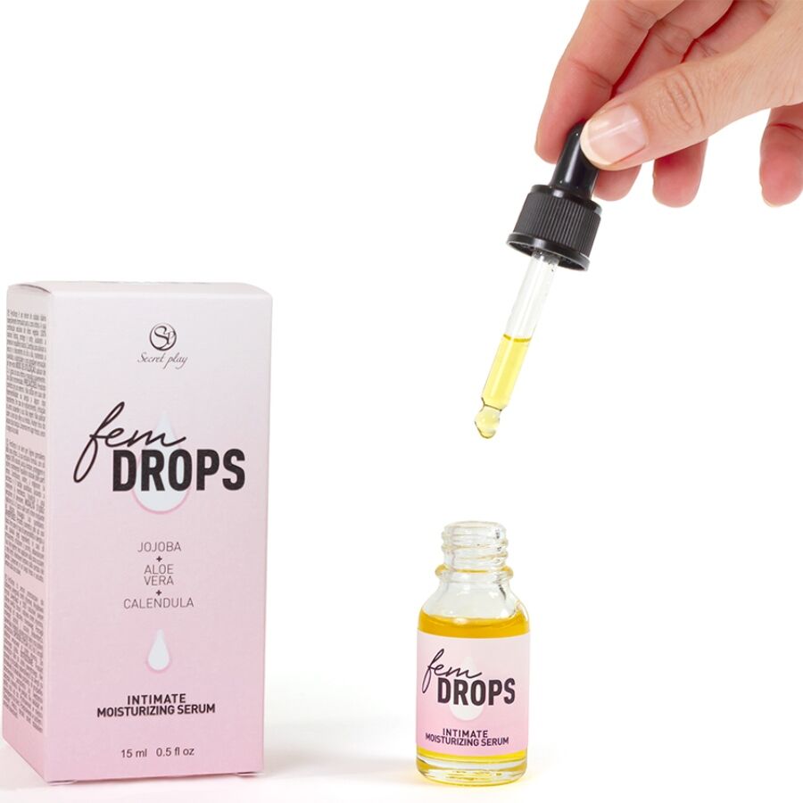 SECRETPLAY - Fem Drops Intimt Fuktighetsserum 15 ml