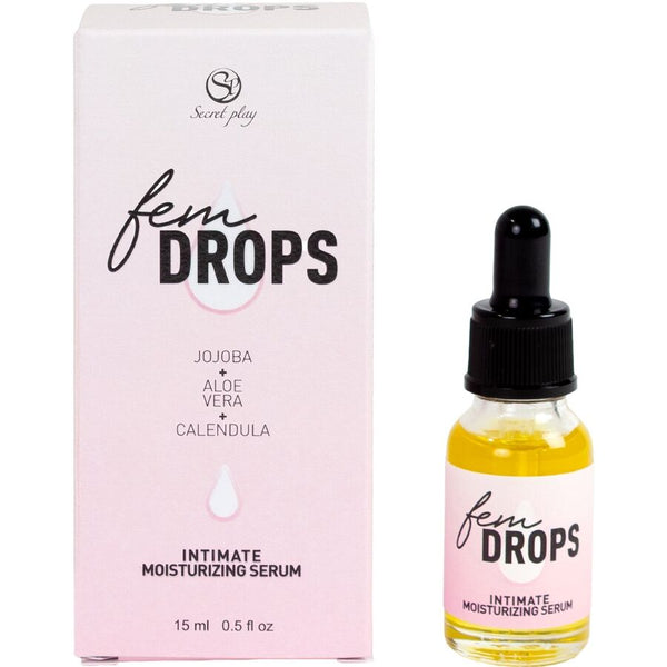 SECRETPLAY - Fem Drops Intimt Fuktighetsserum 15 ml
