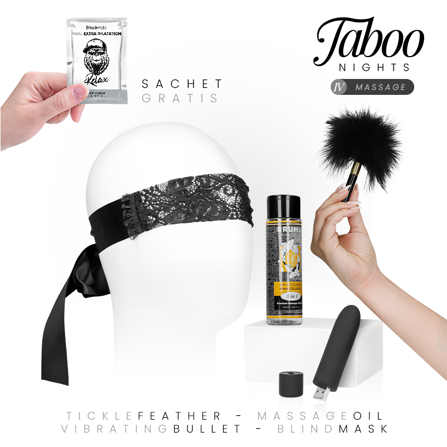 TABOO NIGHTS - Massasje-drømmesett 4