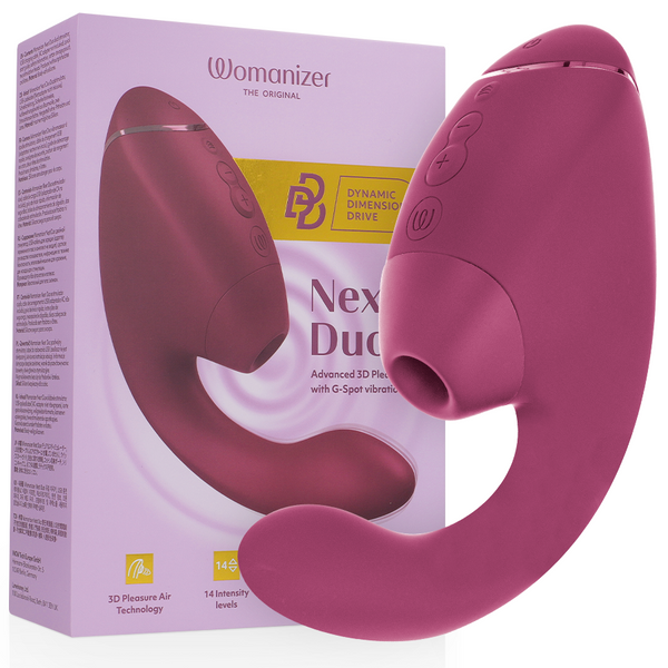 WOMANIZER - Duo Next Klitoris- & G-punktsstimulator Duvrosa