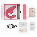 WOMANIZER - Blend Rabbitvibrator Rosenrød