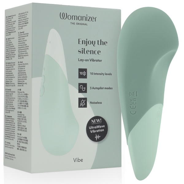 Womanizer - Vibe Lay-on Stillegående Vibrator Salviegrønn