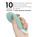 Womanizer - Vibe Lay-on Stillegående Vibrator Salviegrønn