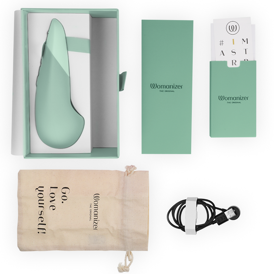 Womanizer - Vibe Lay-on Stillegående Vibrator Salviegrønn