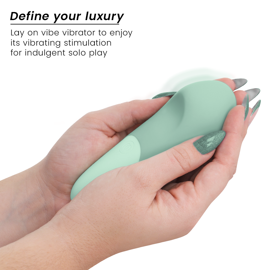 Womanizer - Vibe Lay-on Stillegående Vibrator Salviegrønn