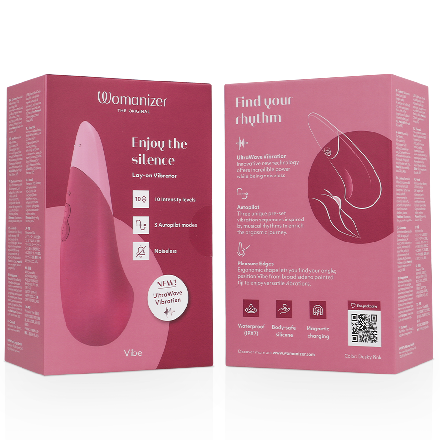 Womanizer - Vibe Lay-on Stillegående Vibrator Dus