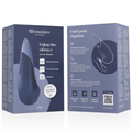 Womanizer - Vibe Lay-on Stillegående Vibrator Mørkeblå