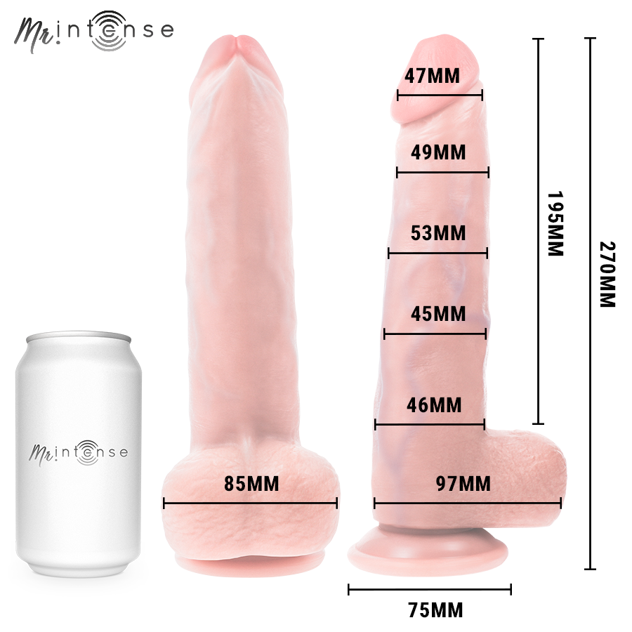 Mr Intense - Neeson realistisk dildo 27 cm