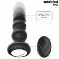 ADDICTED TOYS - Støtende Vibrerende Analplugg med LED og Fjernkontroll