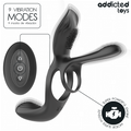 ADDICTED TOYS - Dobbel Penisring med Klitorisstimulator
