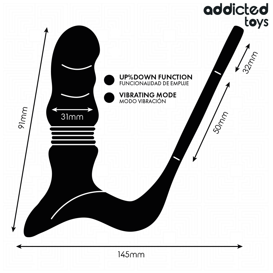 ADDICTED TOYS - Up&Down Prostataring