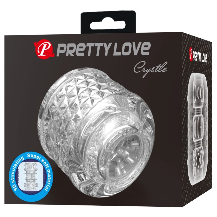 PRETTY LOVE - Crystle Masturbator med dobbel inngang