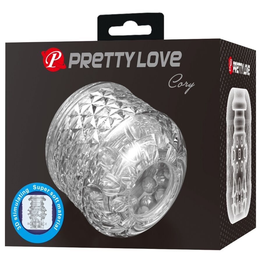 PRETTY LOVE - Cary Masturbator med Dobbel Åpning