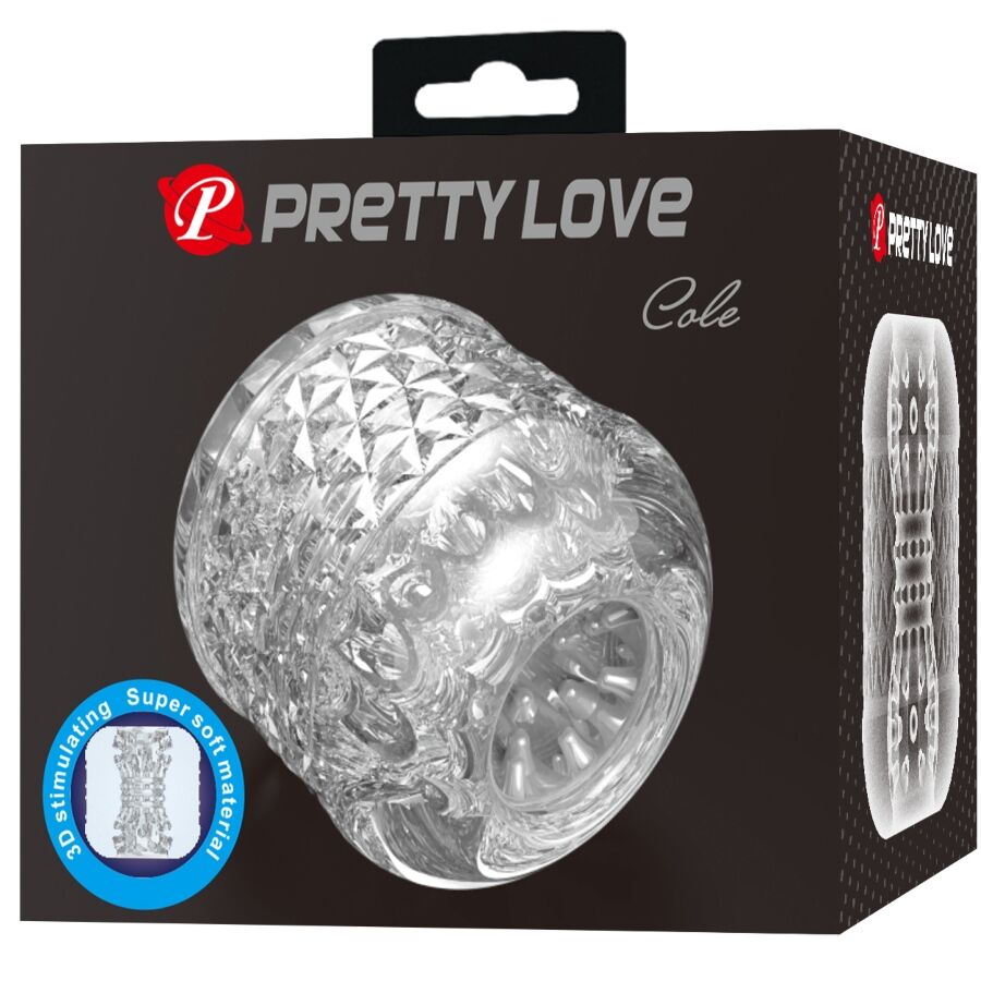 PRETTY LOVE - Cole Masturbator med dobbel inngang