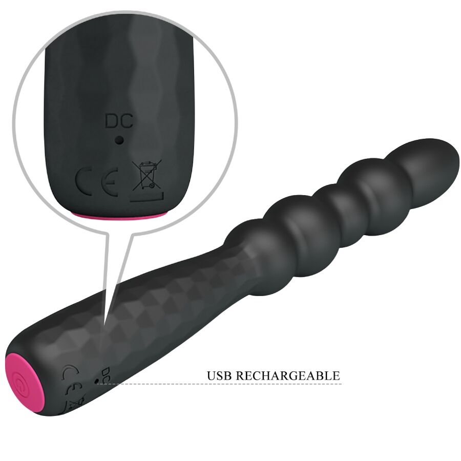 MR PLAY - Fleksibel vibrerende analplugg