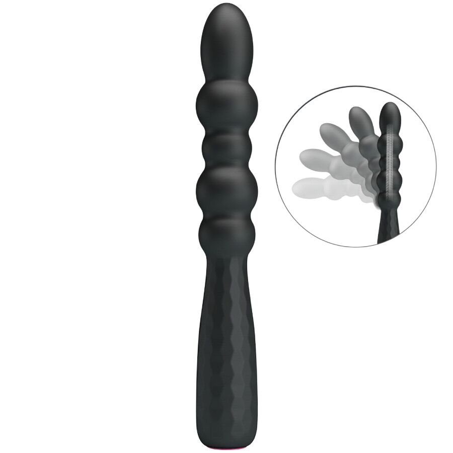 MR PLAY - Fleksibel vibrerende analplugg