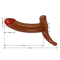 PRETTY LOVE - Bradden Vibrerende hul strap-on