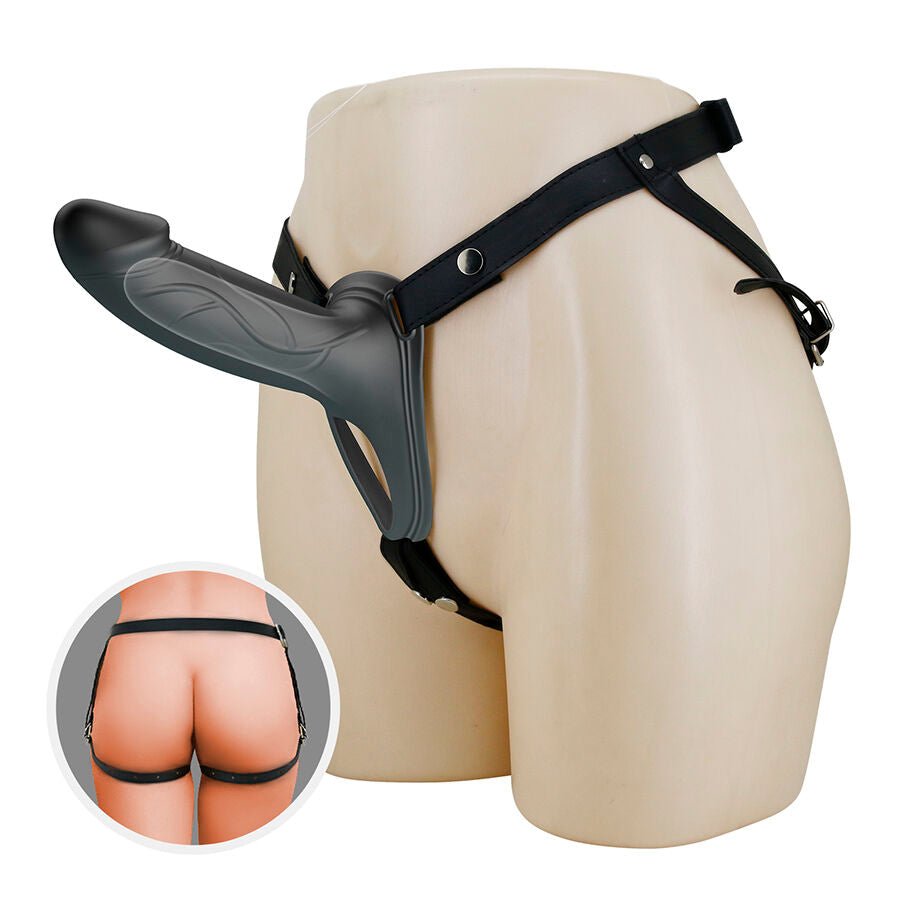 PRETTY LOVE - Landon Vibrerende hul strap-on