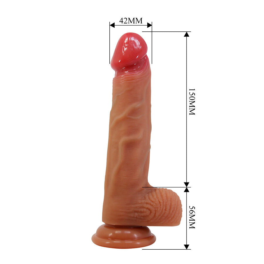 PRETTY LOVE - Lisle Realistisk dildo med sugekopp 20,6 cm