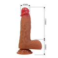 PRETTY LOVE - Duvall Realistisk dildo med sugekopp 19,3 cm