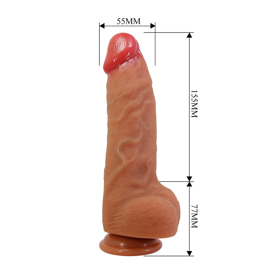 PRETTY LOVE - Najm Realistisk dildo med sugekopp 23,2 cm