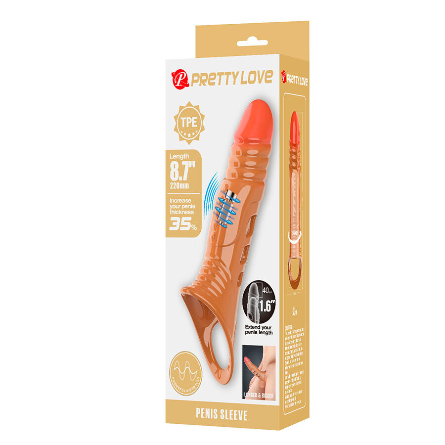PRETTY LOVE - Vibrerende penissleeve