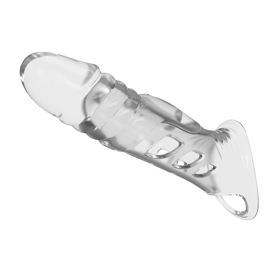 PRETTY LOVE - Transparent penissleeve 22 cm