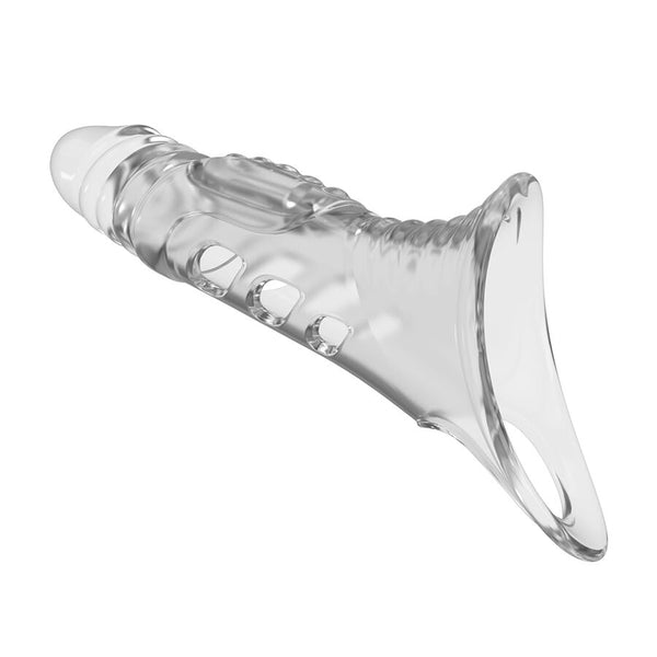 PRETTY LOVE - Transparent penissleeve 22 cm