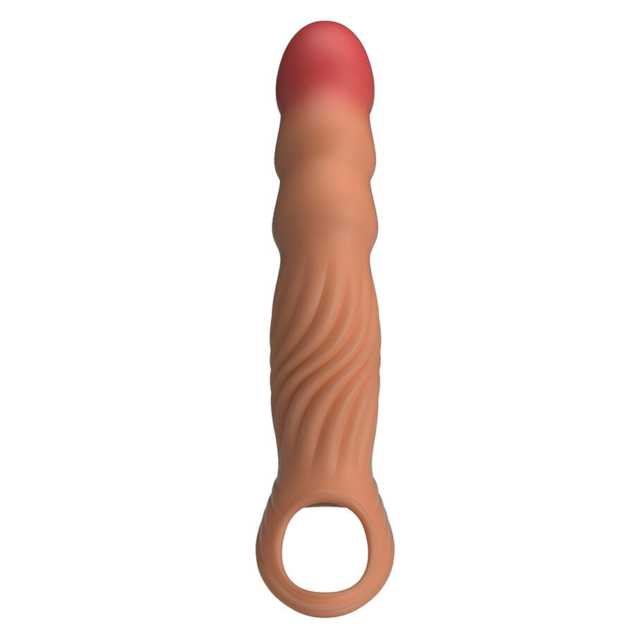 PRETTY LOVE - Teksturert vibrerende penissleeve med fjernkontroll