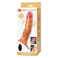 PRETTY LOVE - Teksturert vibrerende penissleeve med fjernkontroll